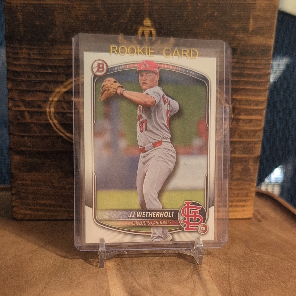 2025 Bowman Draft JJ Wetherholt Rookie Card Cardinals 🔥🔥🔥